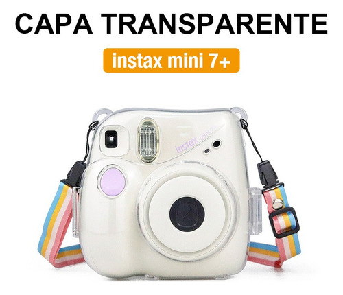 Funda Transparente Instax Mini 7+ Funda Protectora Cámara