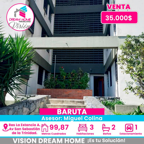 Venta Apartamento En Res La Estancia A, Prolongación Av San Sebastián De La Trinidad  Baruta