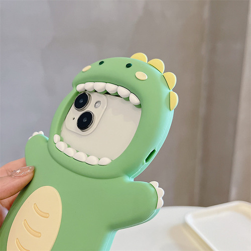 Dinosaurio De Dibujos Animados Funda De Silicona 11,12,13,14