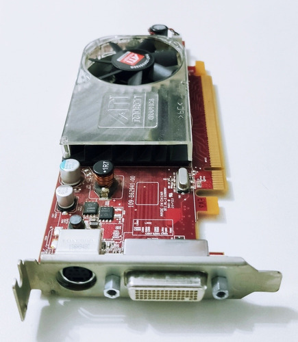 Imagem 1 de 3 de Placa De Vídeo Amd Radeon Hd 3450 Saída Dms-59 109-b62941-00