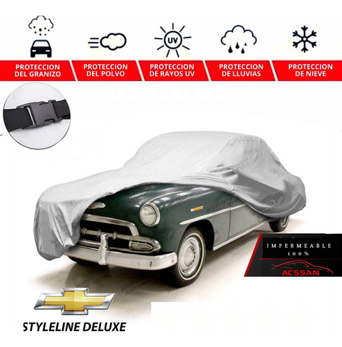Cover Cubreauto Eua Con Broche Styleline Deluxe 1952