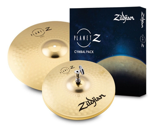 Kit de platillos Zildjian Planet Z Launch Pack Zp1316 13hh+16cr