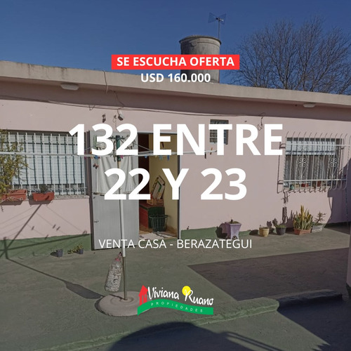 Casa De Dos Plantas Apta Para Dos Familiar En Venta En Berazategui, G.b.a. Zona Sur, Argentina