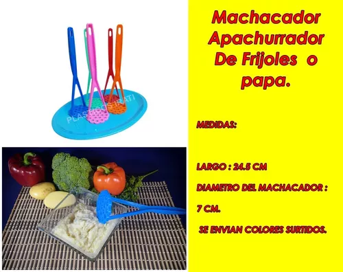 MACHACADOR DE FRIJOLES - PLASTIBOL: venta de productos plásticos en méxico