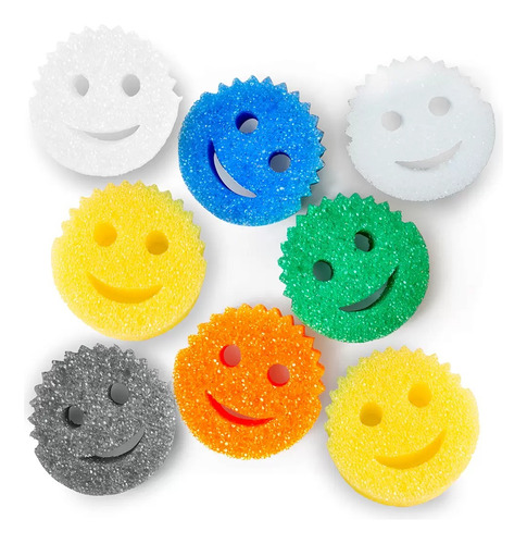 Scrub Daddy Fibras 8 Pzas Msi