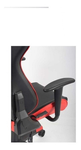 Imagen 7 de 10 de Silla Gamer Cabrera Tukasa Roja Con Negro Con Cojines Nueva