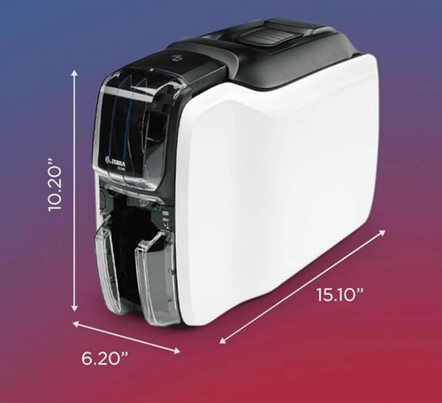 Impresora De Carnet Pvc Zebra Zc100 Nueva