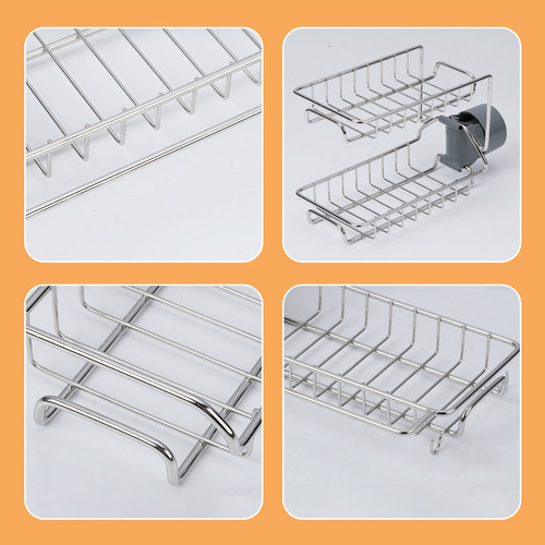Sink Caddy: Organizador De Esponja Y Jabón Para Cocina Y Duc