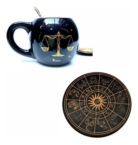 Zodiaco Signos (taza+posa)
