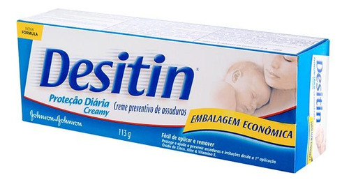 Creme Assaduras Desitin 113g + Shampoo Baby Regular 400ml