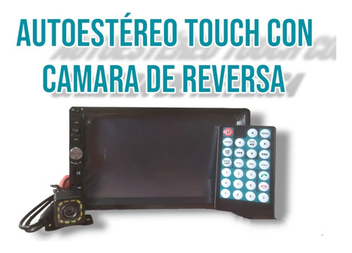 Autoestéreo Pantalla Touch 7  + Cámara De Reversa