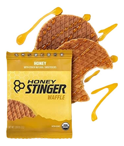 Honey Stinger Waffle Energy Organic C/12 Pzas 28.5gr Sfn