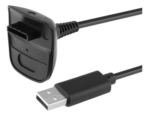 Carregador P Controle Sem Fio Xbox 360 Cabo Usb Play Charge Voltagem De Entrada 110v/220v (bivolt)