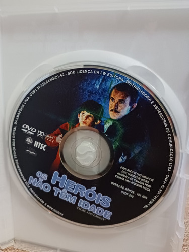 Os Heróis Não Têm Idade, Dvd Original, Em Ótimo Estado. (Usado)