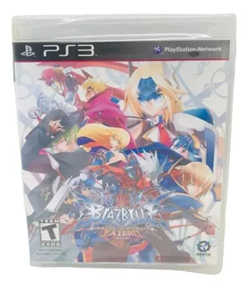 Blazblue :continuum Shift Extend Ps3 Mídia Física Novo