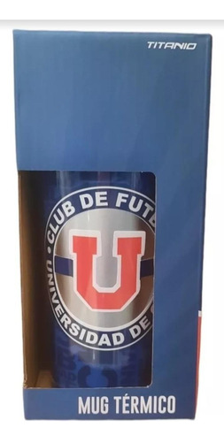 Mug Termico Universidad Chile Producto Oficial