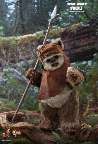 Wicket Hot Toys Return Of The Jedi (Usado)