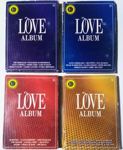 Cd's Love Album Volumen 2-3-4-5 Año 2011 