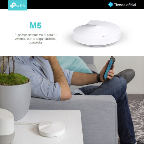 Tp-link, Sistema Wifi Malla Para El Hogar, Deco M5 (3-pack)