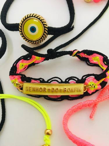 Imagem 4 de 5 de Mix Pulseiras Feminina Senhor Do Bonfim
