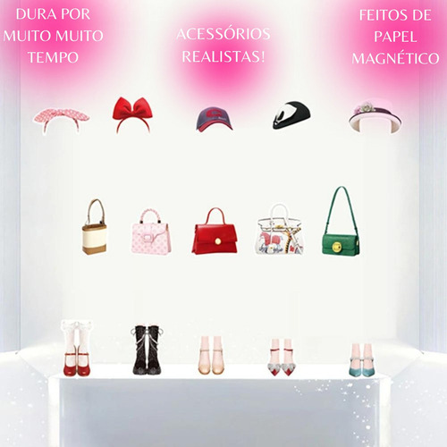 . Magnetic Fashion Kids Brinquedo Vestir Princesas