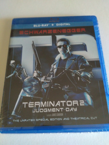 Terminator 2 Judgment Day Blu-ray Nuevo Sellado