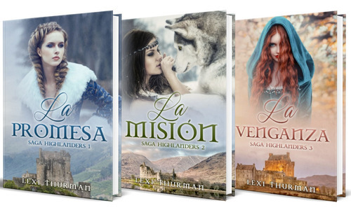 Saga Highlanders 1-3, De Lexi Thurman. Editorial Independently Published, Tapa Blanda En Español, 2022