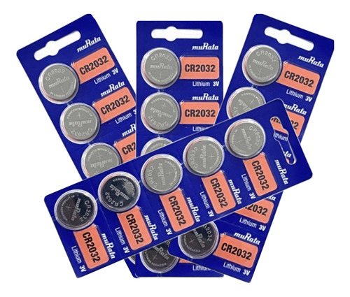 Bateria Cr2032 3v Lithium Caixa C/ 100 Unid  Placa Mae Relog
