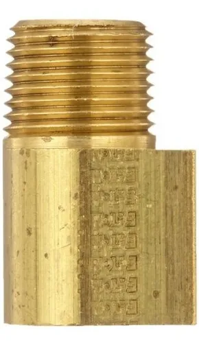 Conector Latón 90° 3/8 Npt Macho X 3/8 Tubo Od