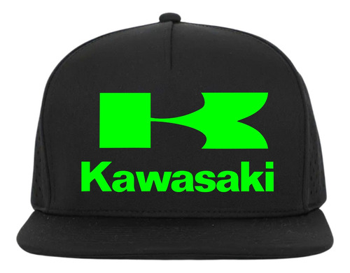 Gorra Plana Kawasaki Snapback Reflective