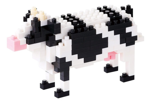 Kawada Nanoblock - Nbc-141 - Cattle Cow Micro Block Miniatur