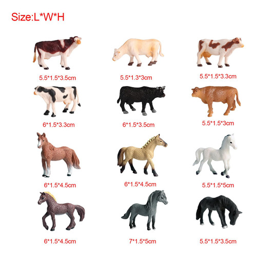 12x Juguetes De Animales , Regalos Del Día De Valentín,