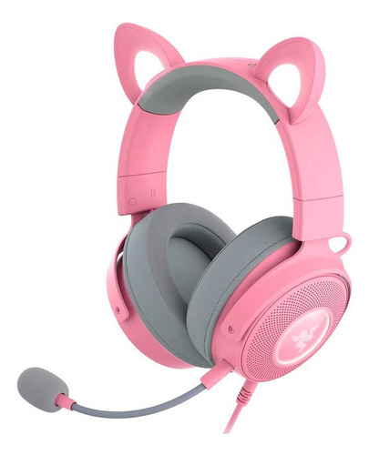 Audífono Razer Kraken Kitty V2 Chroma Usb - Rosa