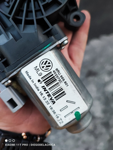 Motor Elevador Vento/polo 2013-2021 Delantero Izquierdo. (Usado)