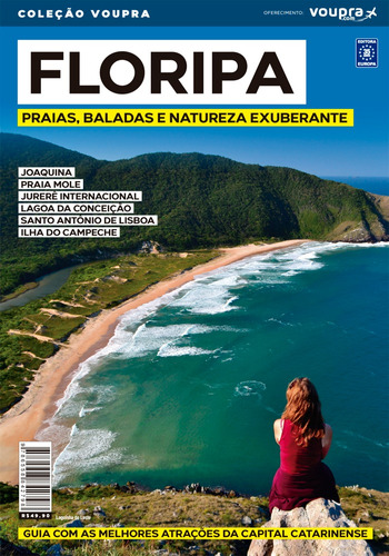 Floripa - Praias, Baladas e Natureza exuberante, de a Europa. Editora Europa Ltda., capa mole em português, 2021