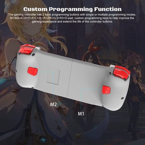 Controlador De Juegos Móvil Inalámbrico Bluetooth Stretch )
