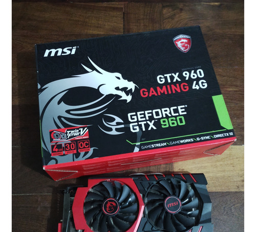 Placa De Video Nvidia Msi Gtx 960 4gb Gddr5