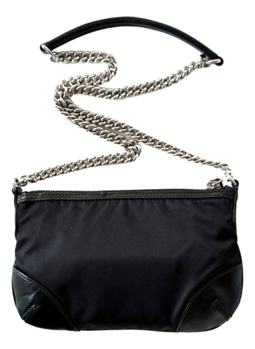 Cartera Prada Original Mini Bag Made In Italy Cuero Nylon (Usado)
