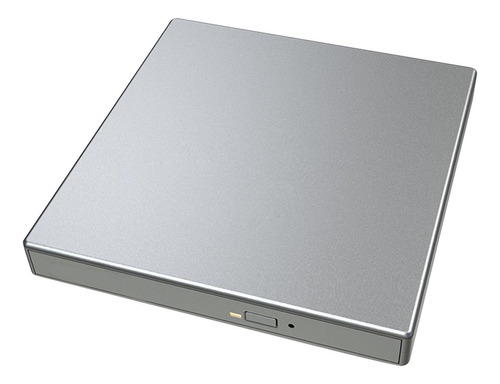 Unidad De Cd Dvd Externa Unidad Óptica Portátil Plata