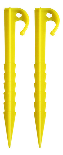 2 Set De Clavijas Para Toldo De Camping Accesorios 2 Piezas