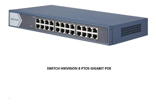 Switch Hikvision 8 Ptos Gigabit Poe