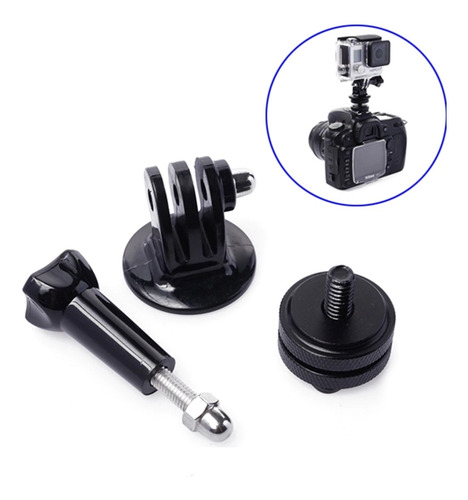 Imagen 7 de 10 de 1 Kit Gopro Tornillo + Tuerca