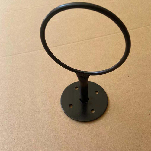 ' Soporte De Pared Deportivo, 2 Unidades, Acero, Color Negro