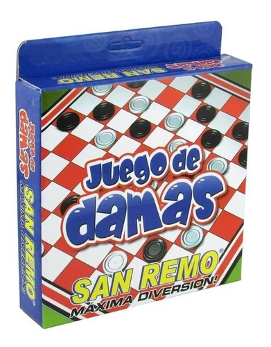 Juego De Damas Juego De Mesa Ideal Viajes San Remo