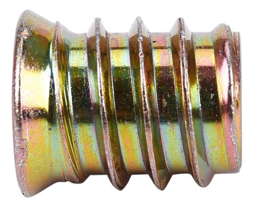 . Conjunto De 10 Insertos Roscados M10 X 20 Mm Para Madeira