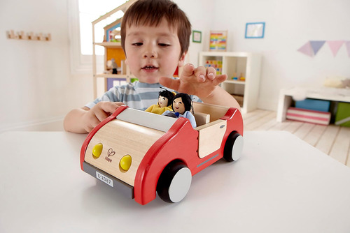 Juego De Casa De Muñecas Familiar De Hape, Juego Familiar De
