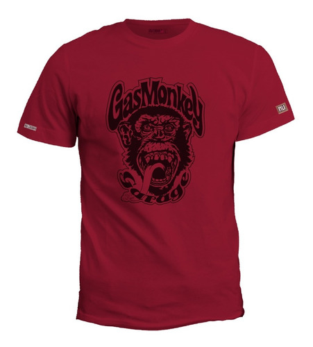 Camiseta Gas Monkey Garage Logo Hombre Irk