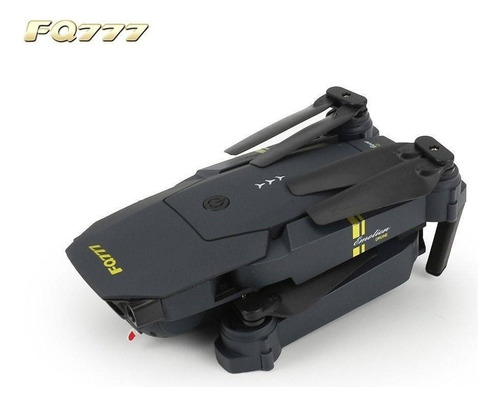 Drone FQ777 FQ35 com câmera HD preto 1 bateria