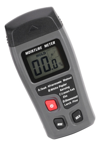 Detector De Umidade Digital Lcd Portátil Medidor De Madeira
