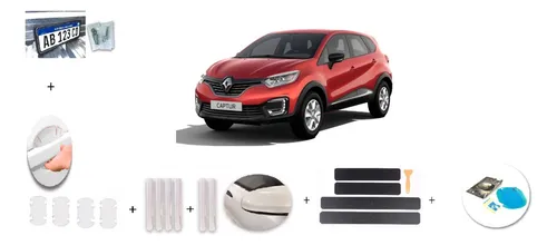 Combo De Accesorios De Protección Para Renault Captur 2016